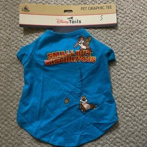 Chip and Dale shirt for dogs size small